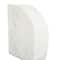 CosmoLiving by Cosmopolitan White Marble Glam Bookends, 6" x 4" x 2"